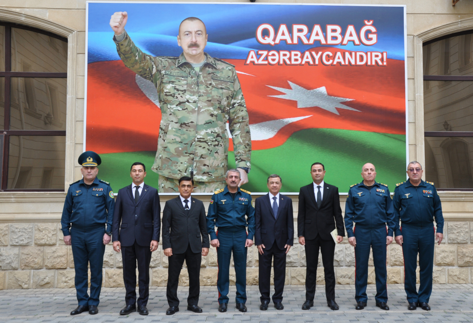 Türkmənistanın atçılıq qurumlarının rəhbərlərindən ibarət nümayəndə heyəti ölkəmizə səfərə gəlib