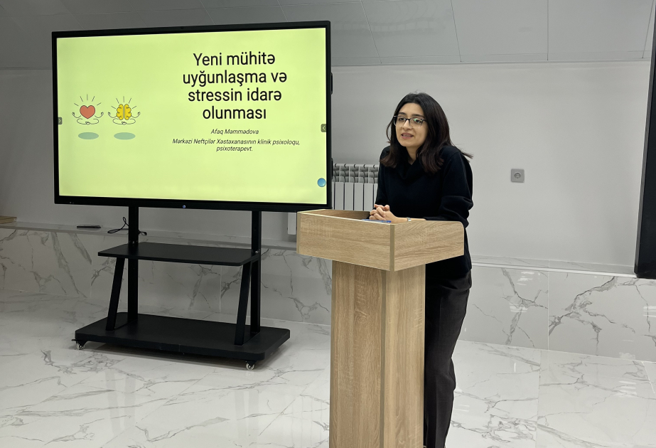Yeni mühitə uyğunlaşma və stresin idarə edilməsi - təlim