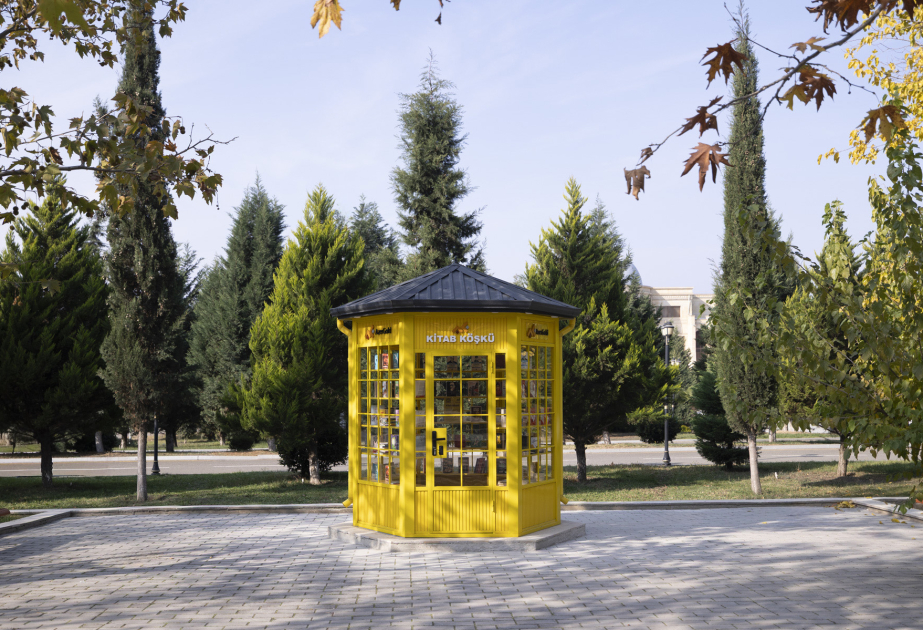 Интерактивный книжный киоск установлен в Гёйгёле по инициативе ЗАО AzerGold