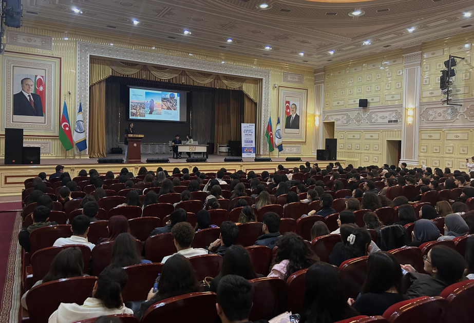 BDU tələbələri “AIESEC Azərbaycan” beynəlxalq gənclər təşkilatının fəaliyyəti barədə məlumatlandırılıb