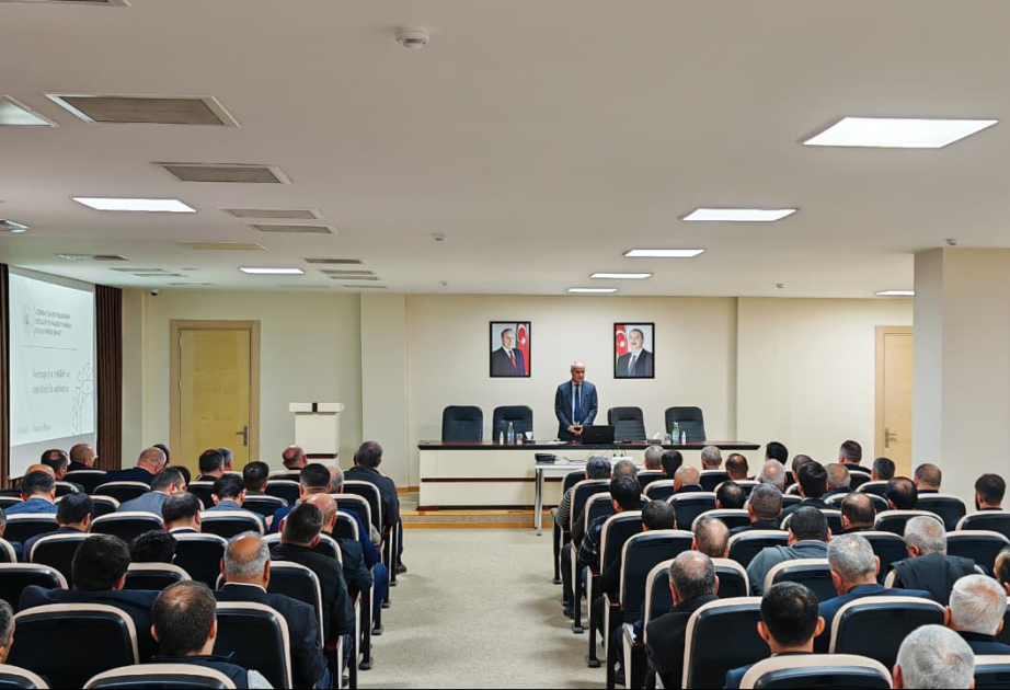 Şirvanda vergi ödəyiciləri üçün maarifləndirici təlim təşkil edilib