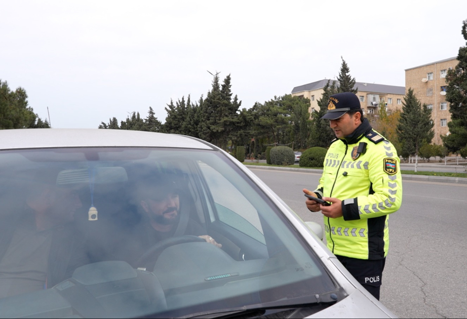 Sumqayıtda yol polisi profilaktik tədbir keçirib VİDEO