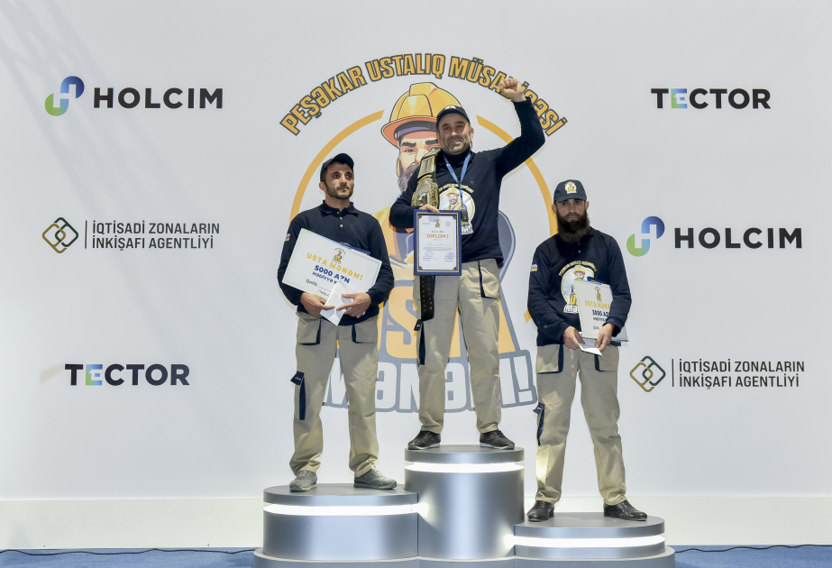 ®  Holcim Azerbaijan выбрал лучшего мастера страны