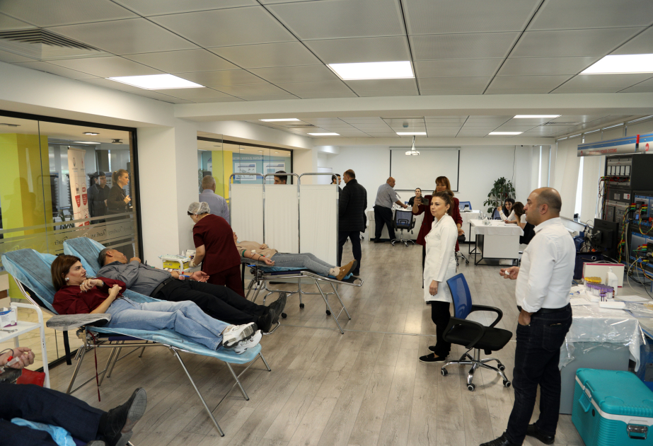 “AzərEnerji”də qanvermə aksiyası keçirilib