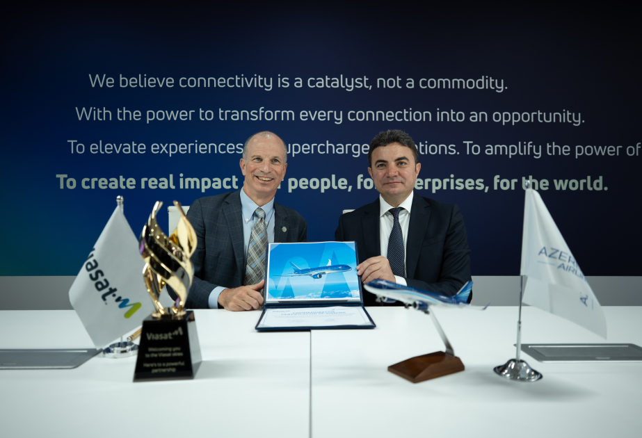 AZAL, Viasat sign agreement to equip aircraft with high-speed internet