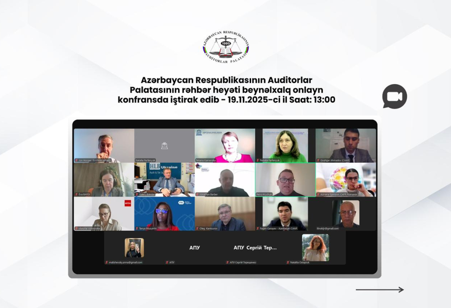 Auditorlar Palatasının nümayəndə heyəti beynəlxalq konfransda iştirak edib