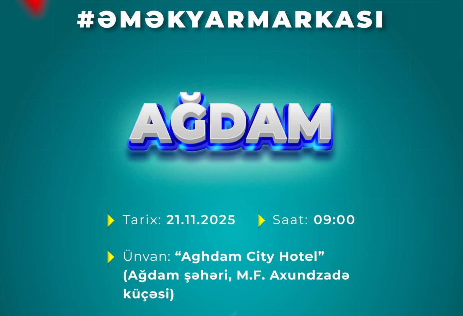 Ağdamda növbəti əmək yarmarkası keçiriləcək