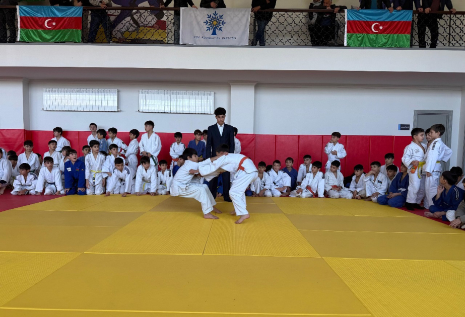 Qaxda cüdo üzrə rayonlararası turnirdə 120 idmançı mübarizə aparıb