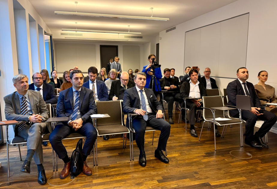 Berlin hosts presentation on “Caspian-Black Sea-Europe Green Energy Corridor” project