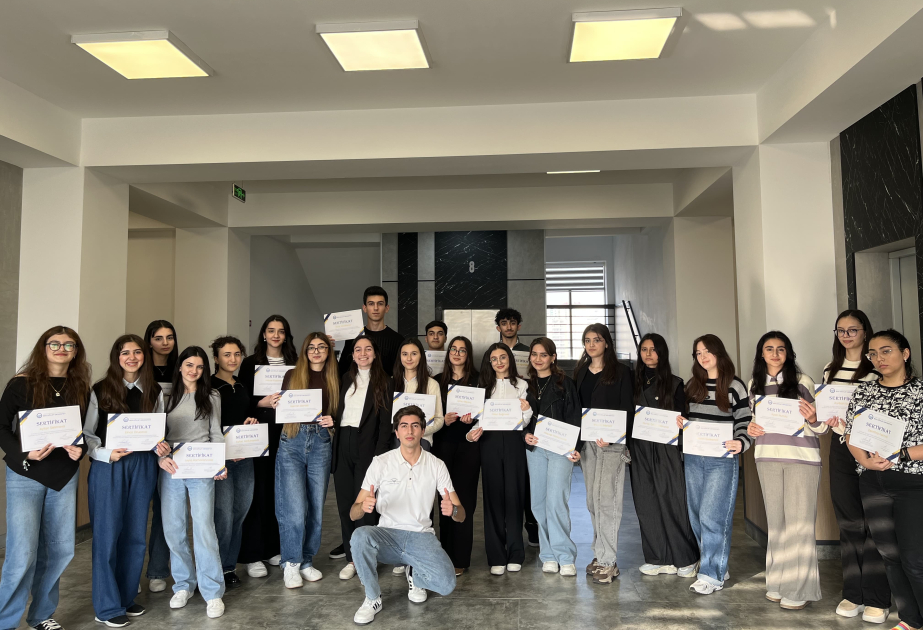 “Karyera yolu - 2” layihəsində 28 iştirakçı sertifikatla təltif olunub