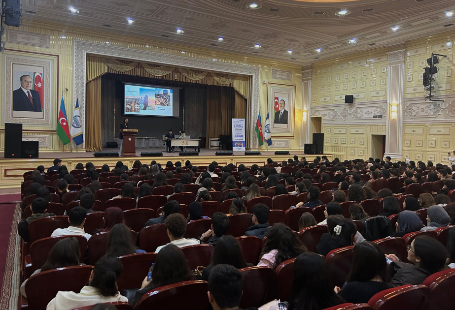 Студентам БГУ рассказали о деятельности организации «AIESEC Азербайджан»