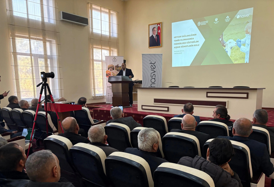 Fermer və baytarlar üçün beynəlxalq təcrübəyə əsaslanan təlimlər yekunlaşıb
