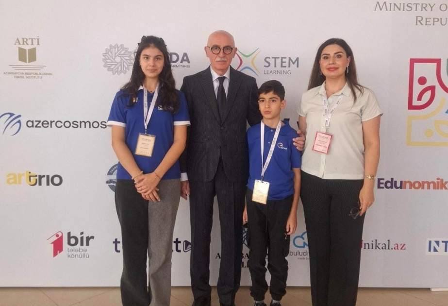 “Gənc istedadlar” liseyinin iki şagirdi “SAF 2025”in qalibidir