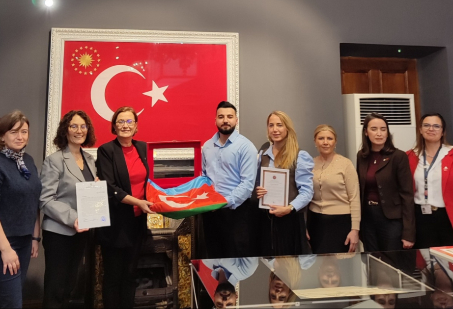 MDU-nun şəhid məzununa məxsus Azərbaycan bayrağı qardaş Türkiyənin muzeyində