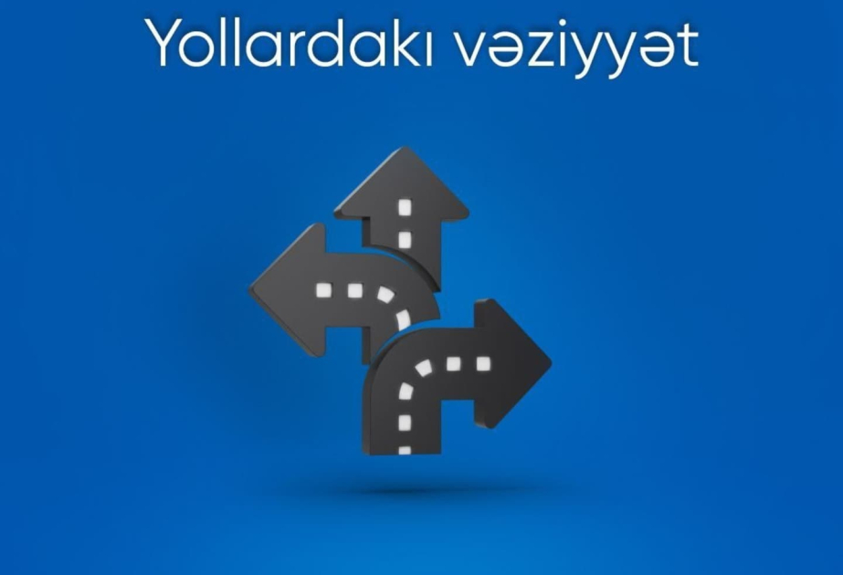 Bakıda bir sıra yollarda nəqliyyatın hərəkətində sıxlıq yaranıb