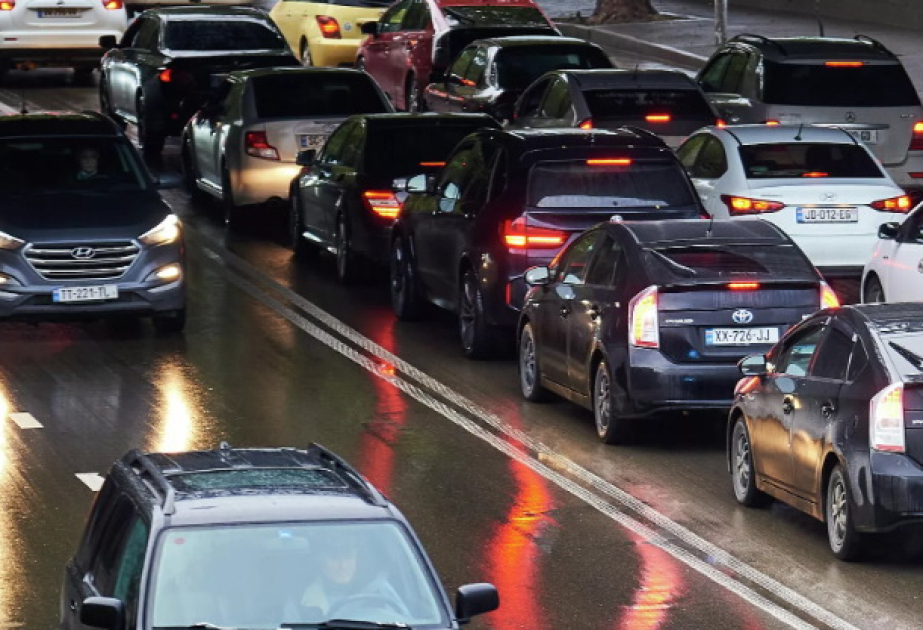 Gürcüstanda 3,1 milyon avtomobil var
