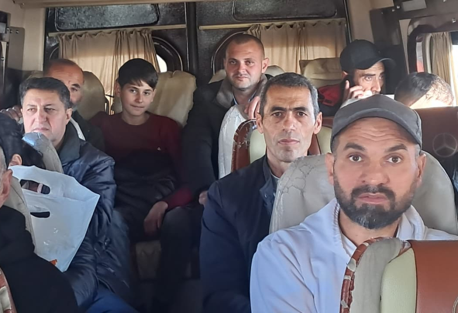 Un autre groupe d’anciens déplacés internes part pour le village de Chouchakend