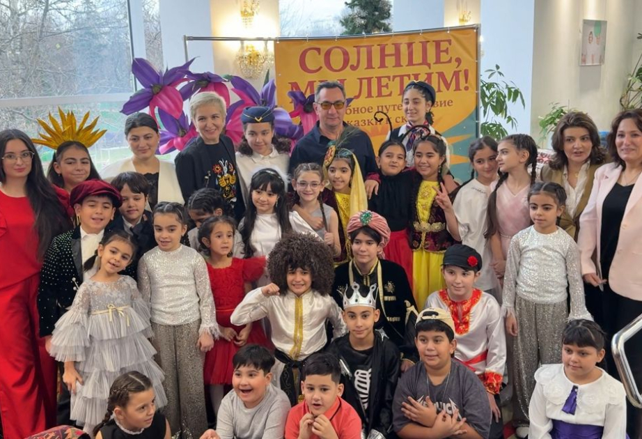 Moskvalı uşaqlar günəşi qaytarmaq üçün Bakıya – nağıllar aləminə səyahət ediblər VİDEO