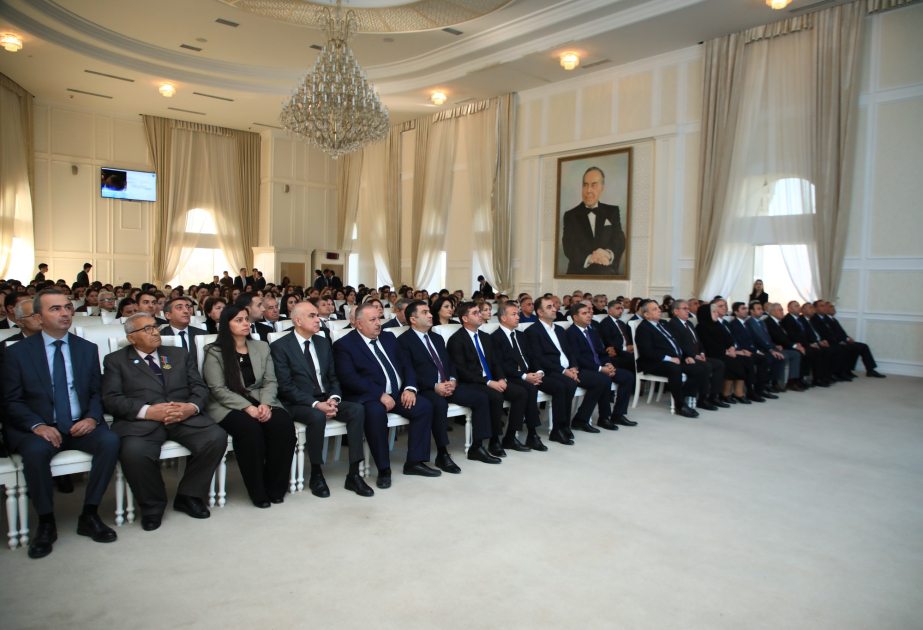Gəncədə Yeni Azərbaycan Partiyasının yaradılmasının 33-cü ildönümü qeyd olunub