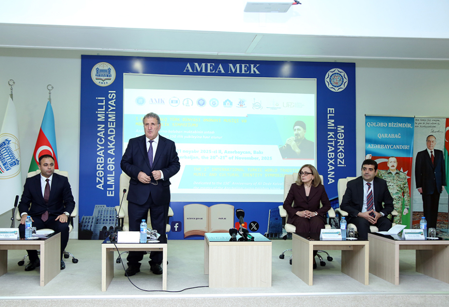 I Beynəlxalq Türk Dünyası Ənənəvi Musiqi və Mədəni Kimlik Simpoziumu işə başlayıb