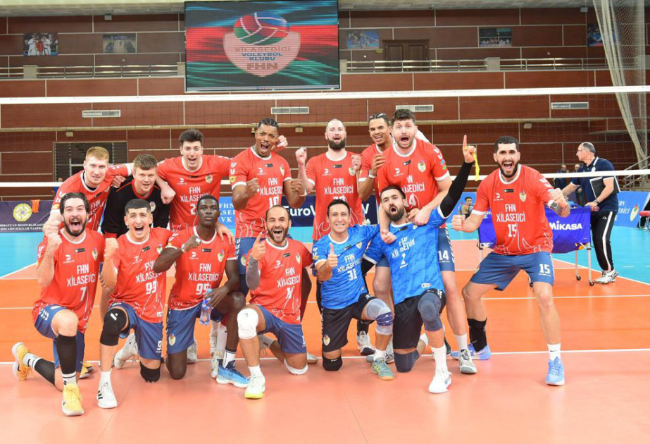 Çelenc Kuboku: Azərbaycanın voleybol komandası növbəti mərhələyə yüksəlib
