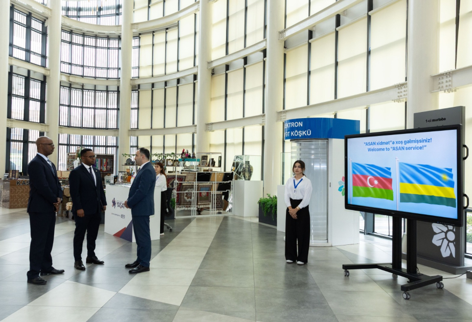 High-level officials from Rwanda and Zimbabwe visit “ASAN Khidmet” Center