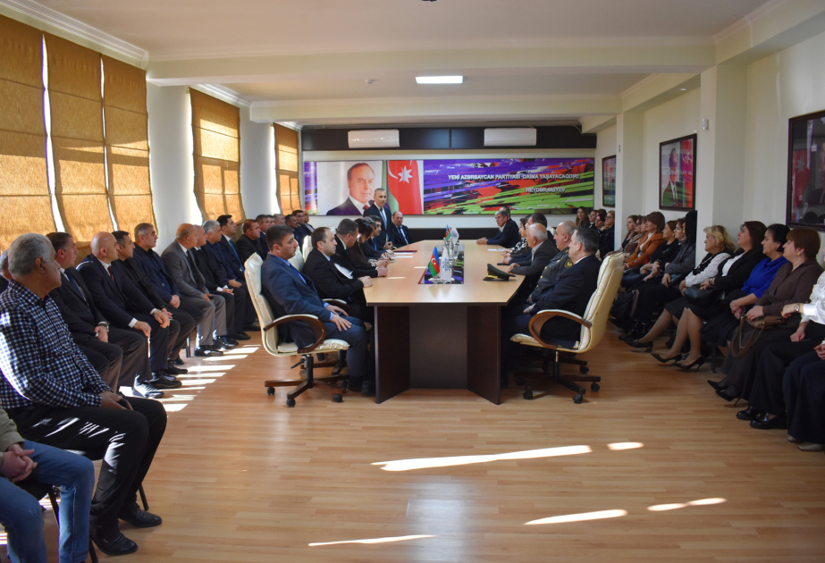 Yeni Azərbaycan Partiyası yarandığı gündən cəmiyyətin aparıcı qüvvəsinə çevrilib