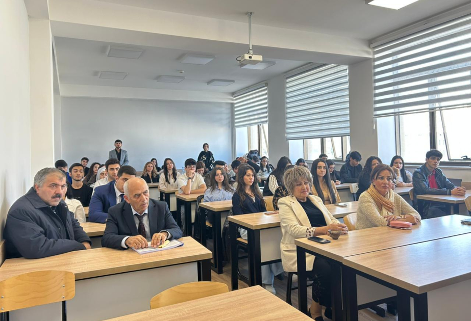 BDU-da “Ümummilli Lider Heydər Əliyev: müstəqil Azərbaycan dövlətçiliyinin siyasi-ideoloji təməllərinin memarı” adlı tədbir