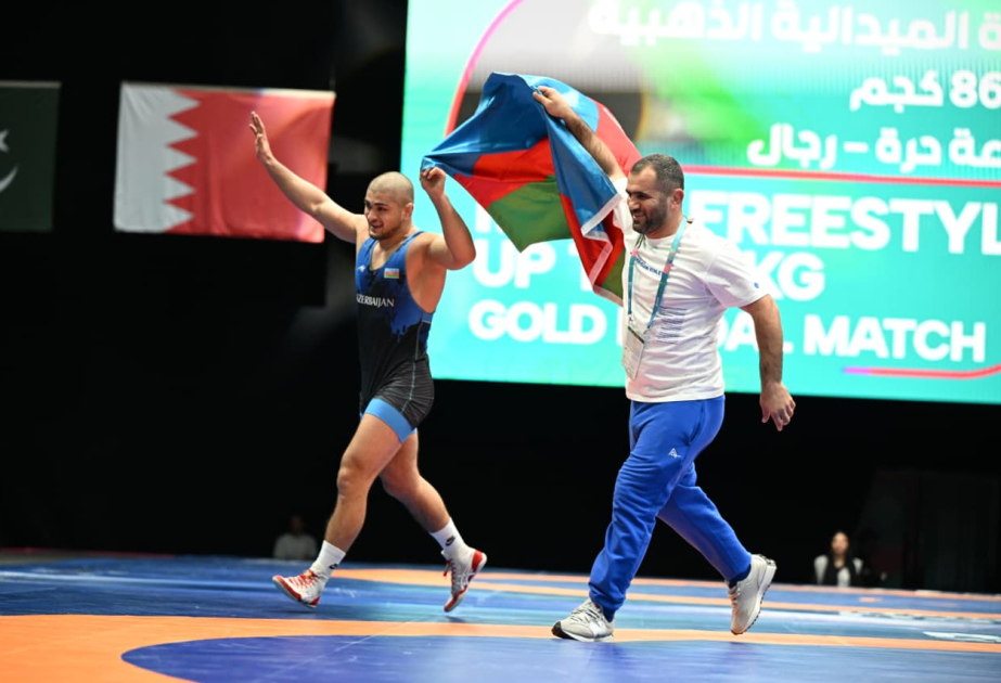 Azərbaycanın sərbəst güləşçiləri İslamiadanın son günündə 4 medal qazanıblar