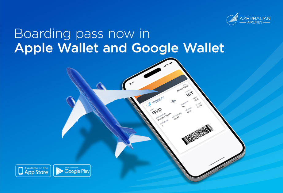 AZAL makes travel more convenient: Boarding passes can now be stored in Apple Wallet and Google Wallet