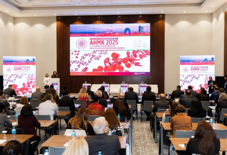 EL V Congreso Internacional de Especialistas en Hematología inicia en Bakú