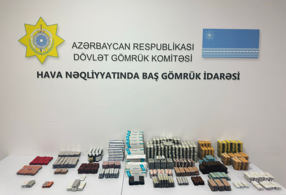 DGK: Psixotrop və güclü təsir edən maddələrin olduğu xeyli miqdarda dərman vasitələri aşkar edilib
