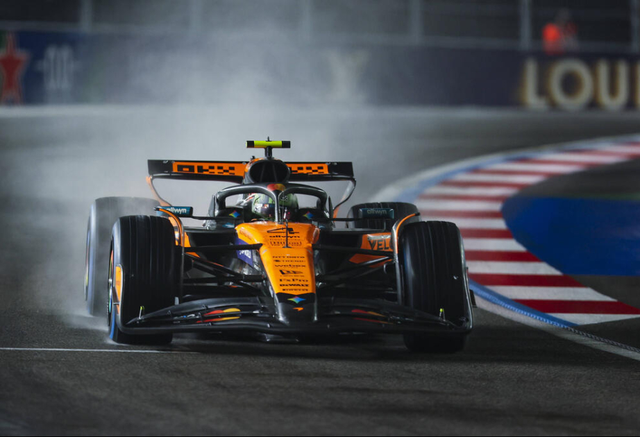 Lando Norris holt Pole Position in Las Vegas
