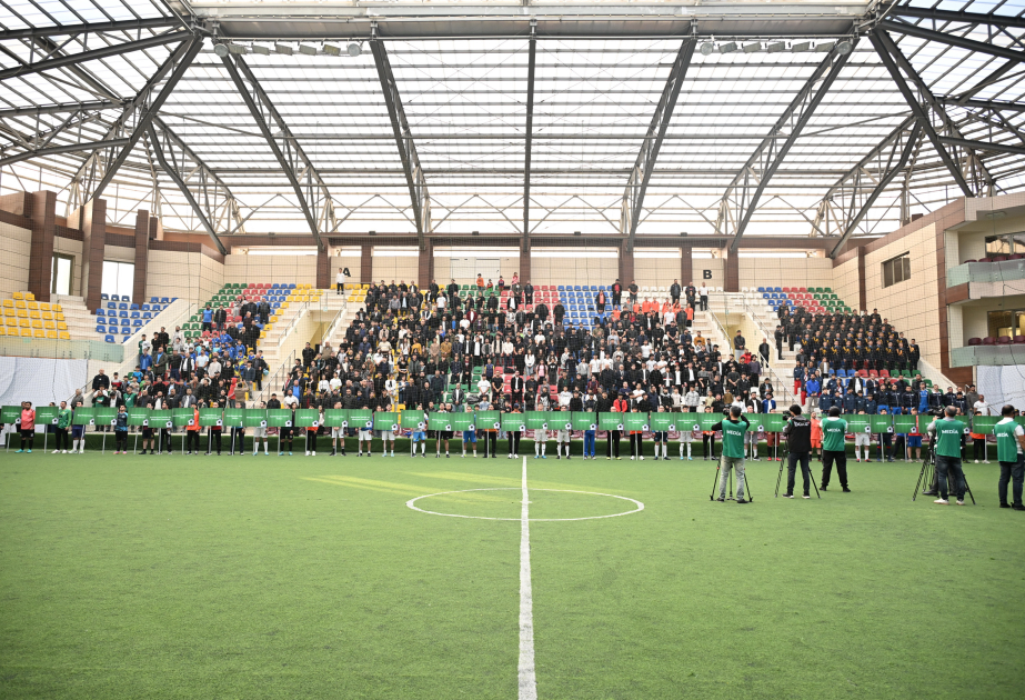 Dövlət qurumları arasında IV minifutbol turnirinin açılış mərasimi keçirilib VİDEO