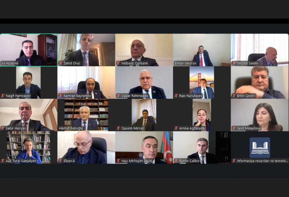 Parlamentin Hüquq siyasəti və dövlət quruculuğu və İnsan hüquqları komitələrinin birgə iclası keçirilib