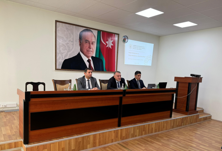 Göyçayda vergiödəyiciləri ilə görüş keçirilib