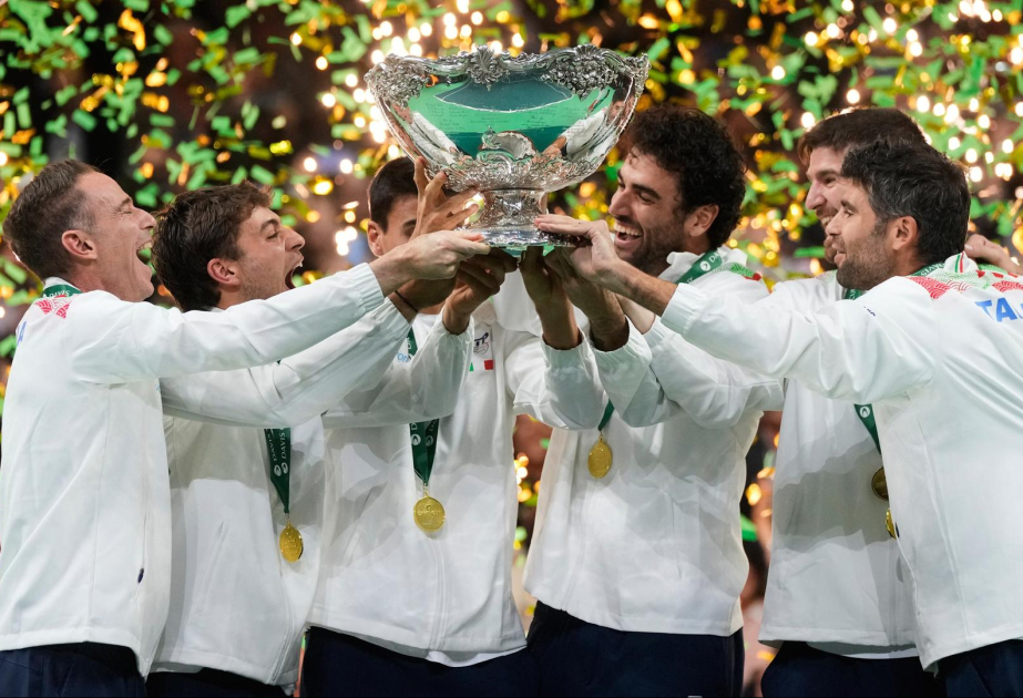 Tennis: Italien gewinnt Davis Cup