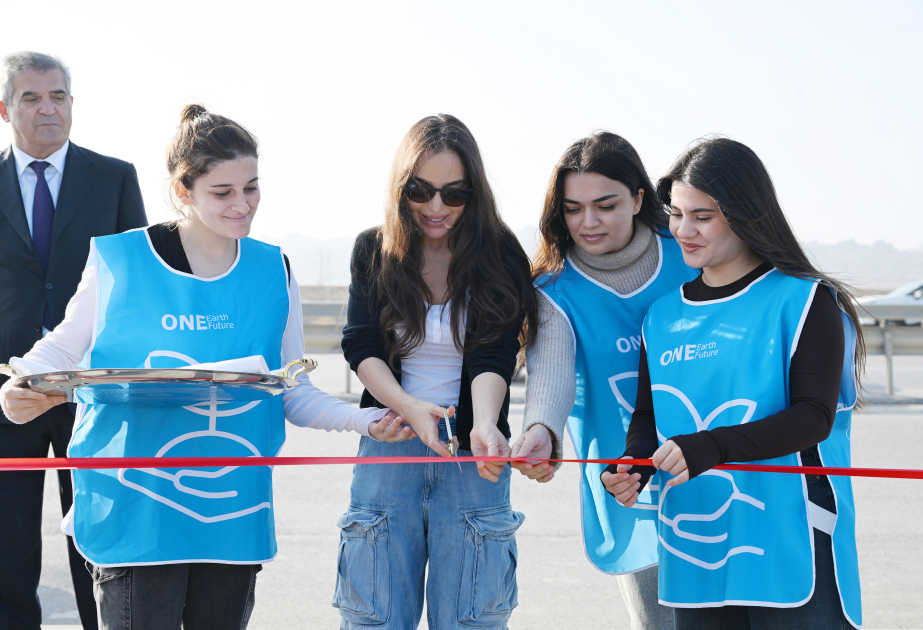 Vice-President of Heydar Aliyev Foundation Leyla Aliyeva attends inauguration of new park in Garadagh