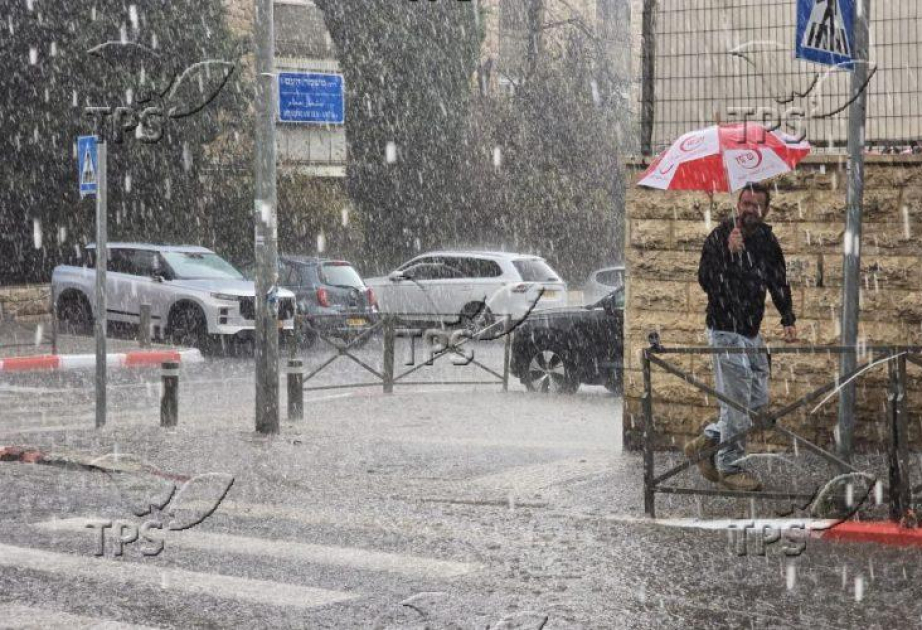 Heavy rain triggers flooding across Israel