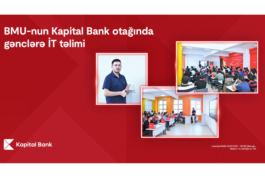 ®  Kapital Bank supports educational and personal development of BEU students