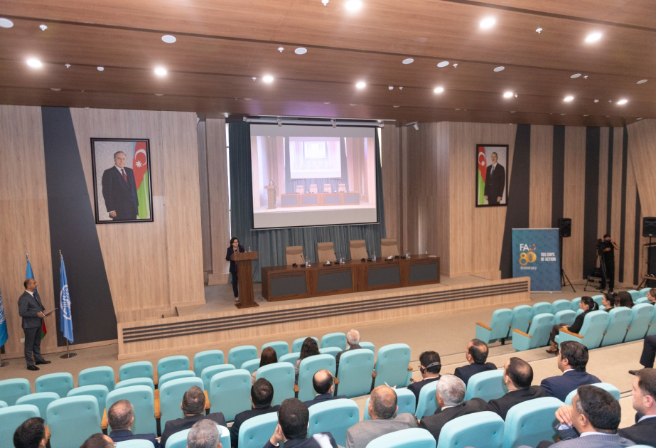 FAO ilə Texniki Əməkdaşlıq Proqramı çərçivəsində icra olunmuş 3 layihənin bağlanış mərasimi keçirilib