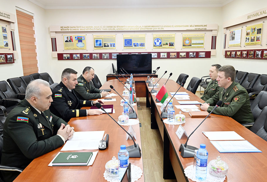 Azerbaijani and Belarusian military specialists meet in Baku