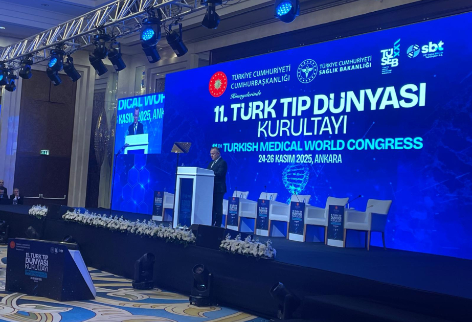 Azerbaijani Health Minister addresses 11th Turkic Medical World Congress in Ankara