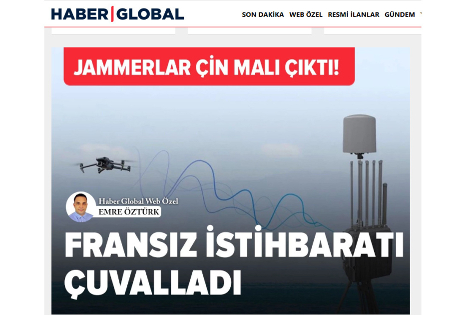 Fransada qalmaqal: Xüsusi orqanlar Çin siqnal bloklayıcılarından istifadə edir