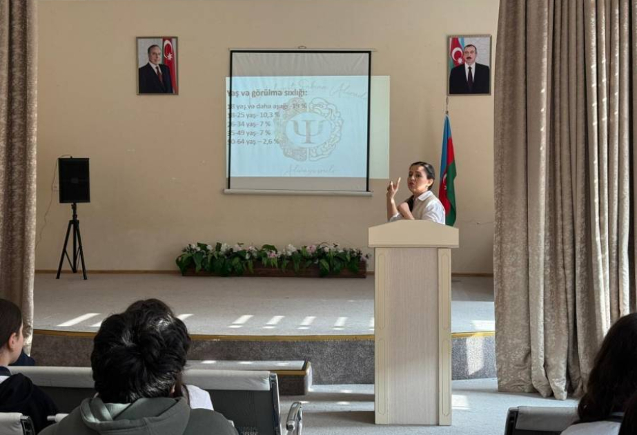 Nəsimi rayonunda məktəblilər narkomaniyanın fəsadları barədə məlumatlandırılıb