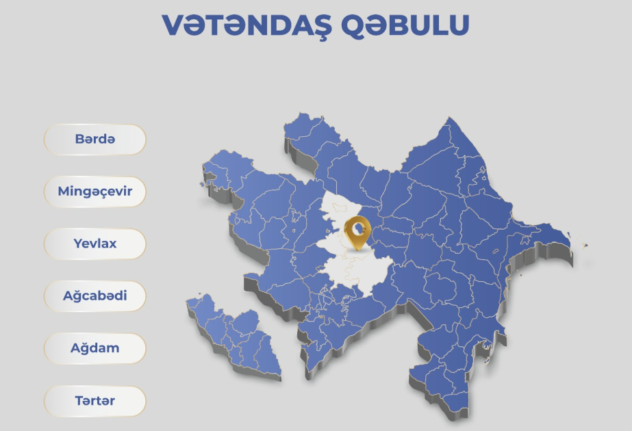 Ədliyyə naziri Bərdədə vətəndaşların müraciətlərini dinləyəcək