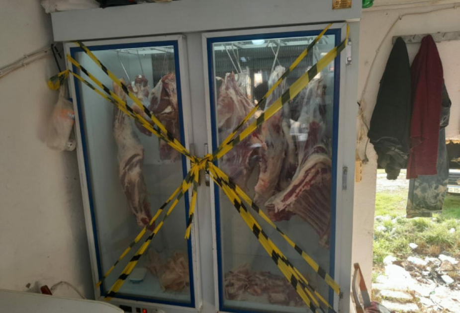 Cəlilabadda baytarlıq ekspertizasından keçirilməyən ət məhsulları satışdan çıxarılıb