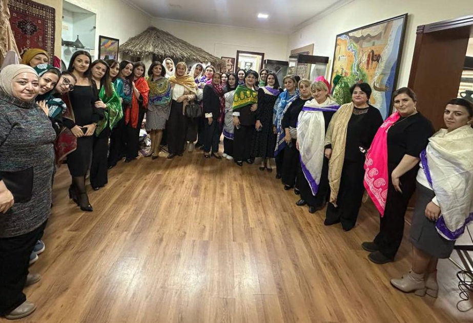 Salyanda “Qədim zəriflik: Kəlağayı” sərgisi açılıb