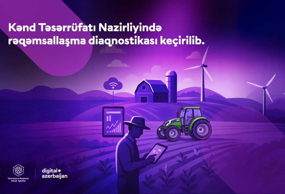 Rəqəmsal İnkişaf və Nəqliyyat Nazirliyi tərəfindən Kənd Təsərrüfatı Nazirliyinin rəqəmsallaşma səviyyəsi qiymətləndirilib 