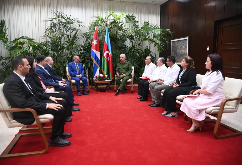 Delegation of New Azerbaijan Party visits Cuba